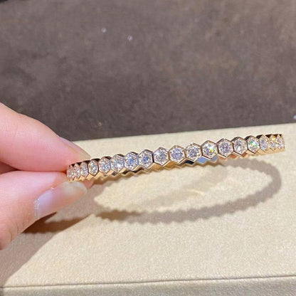 [Aurelle Style]BEE LOVE GOLD BRACELET FULL DIAMOND