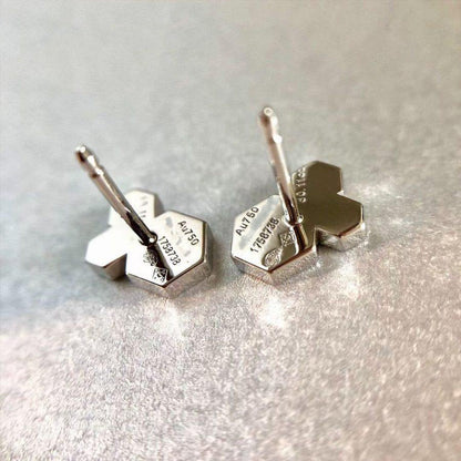 [Aurelle Style]BEE LOVE SILVER DIAMOND EARRINGS
