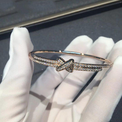 [Aurelle Style]JEUX DE BRACELET DIAMONDS PINK GOLD