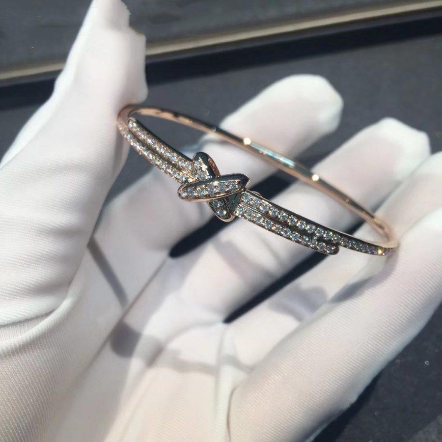 [Aurelle Style]JEUX DE BRACELET DIAMONDS PINK GOLD
