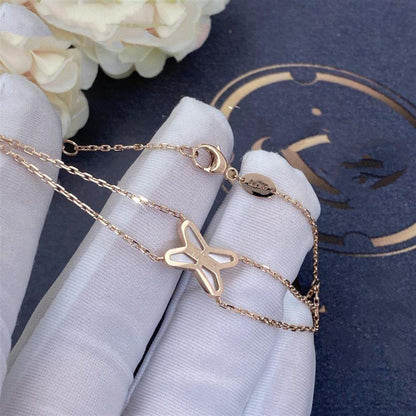 [Aurelle Style]JEUX BRACELET WHITE MOP PINK GOLD 1 DIAMOND