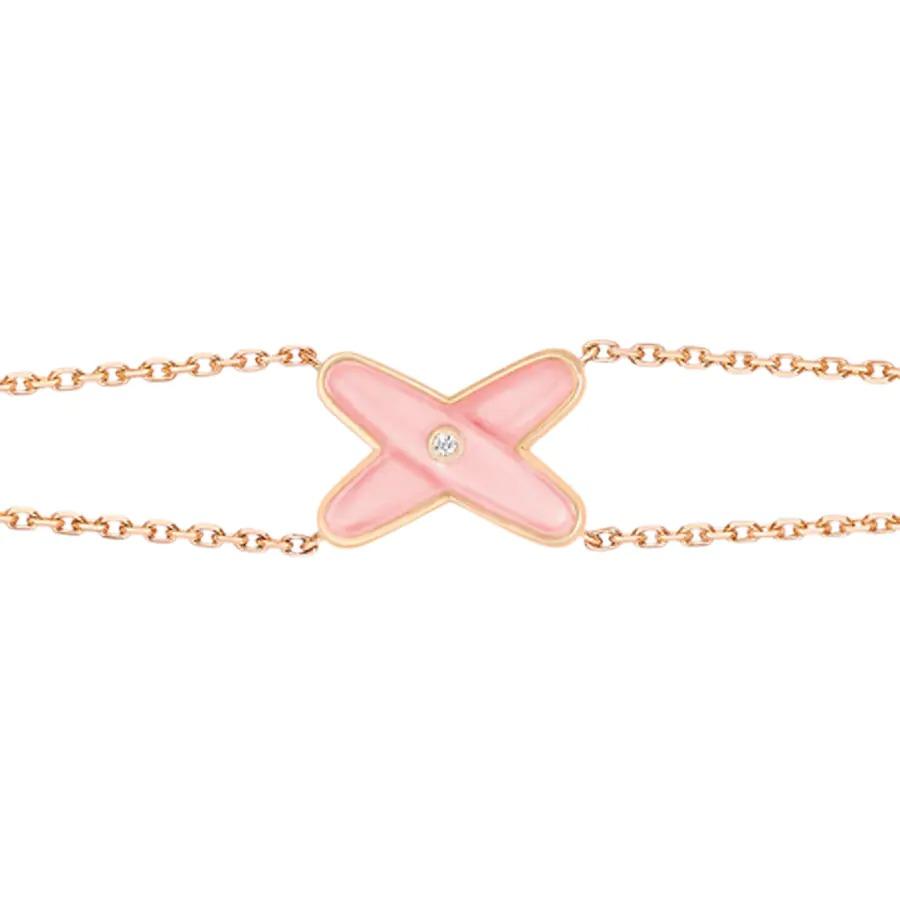 [Aurelle Style]JEUX BRACELET PINK MOP PINK GOLD 1 DIAMOND