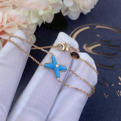 [Aurelle Style]JEUX BRACELET TURQUOISE PINK GOLD 1 DIAMOND