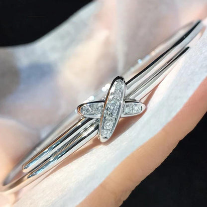 [Aurelle Style]JEUX DE BRACELET SILVER DIAMONDS