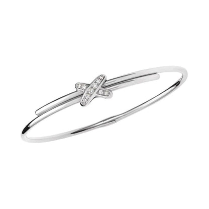 [Aurelle Style]JEUX DE BRACELET SILVER DIAMONDS