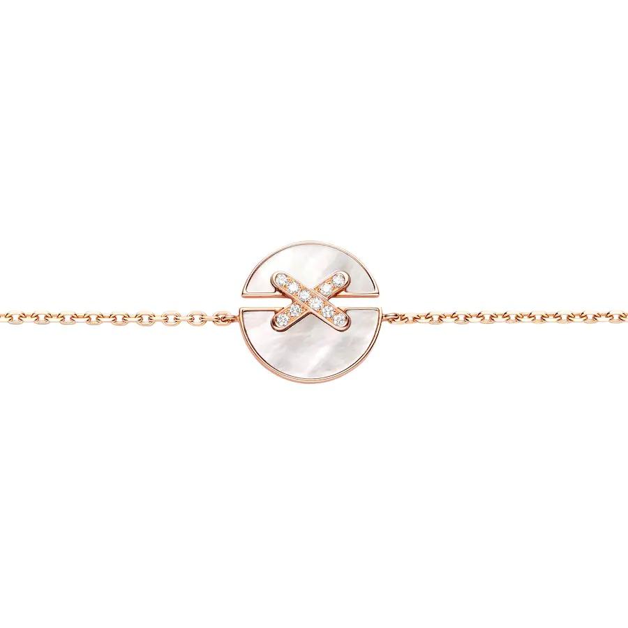 [Aurelle Style]JEUX DE BRACELET MOP PINK GOLD DIAMONDS