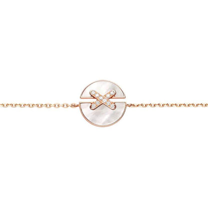 [Aurelle Style]JEUX DE BRACELET MOP PINK GOLD DIAMONDS