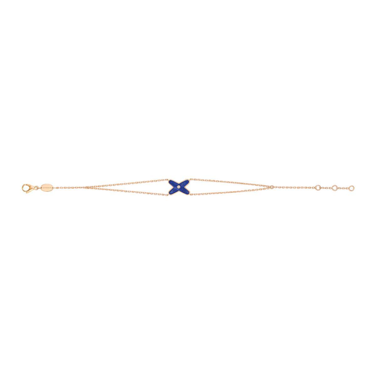 [Aurelle Style]Hollow Design Four-Leaf Clover Flower Shape Bracelet