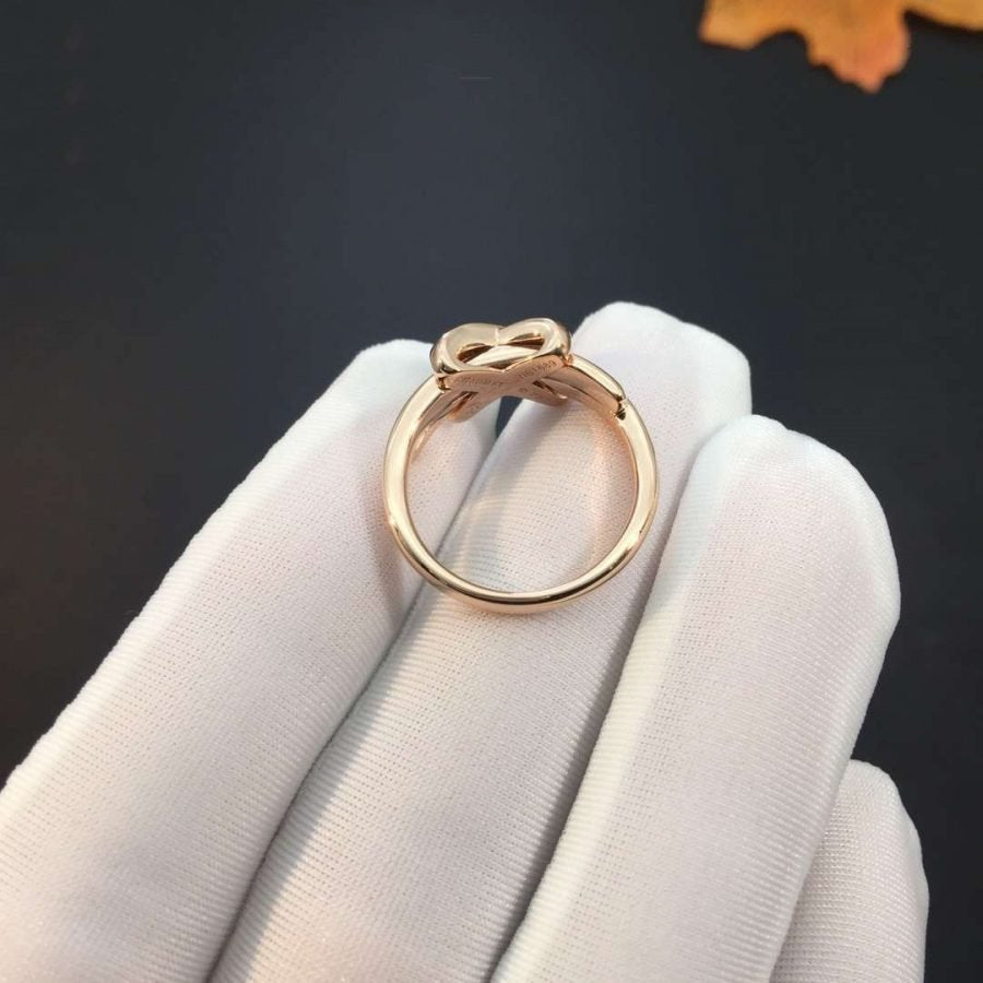 [Aurelle Style]JEUX DE PINK GOLD DIAMOND RING