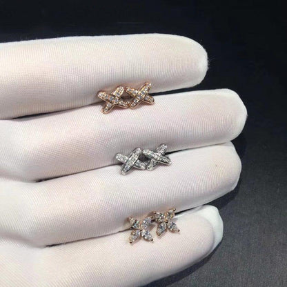 [Aurelle Style]JEUX DE DIAMOND EARRINGS