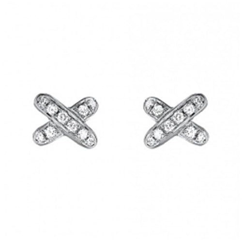 [Aurelle Style]JEUX DE DIAMOND EARRINGS