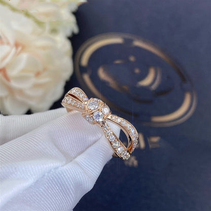 [Aurelle Style]LIENS PINK GOLD DIAMOND RING