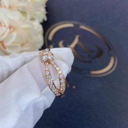 [Aurelle Style]LIENS PINK GOLD DIAMOND RING