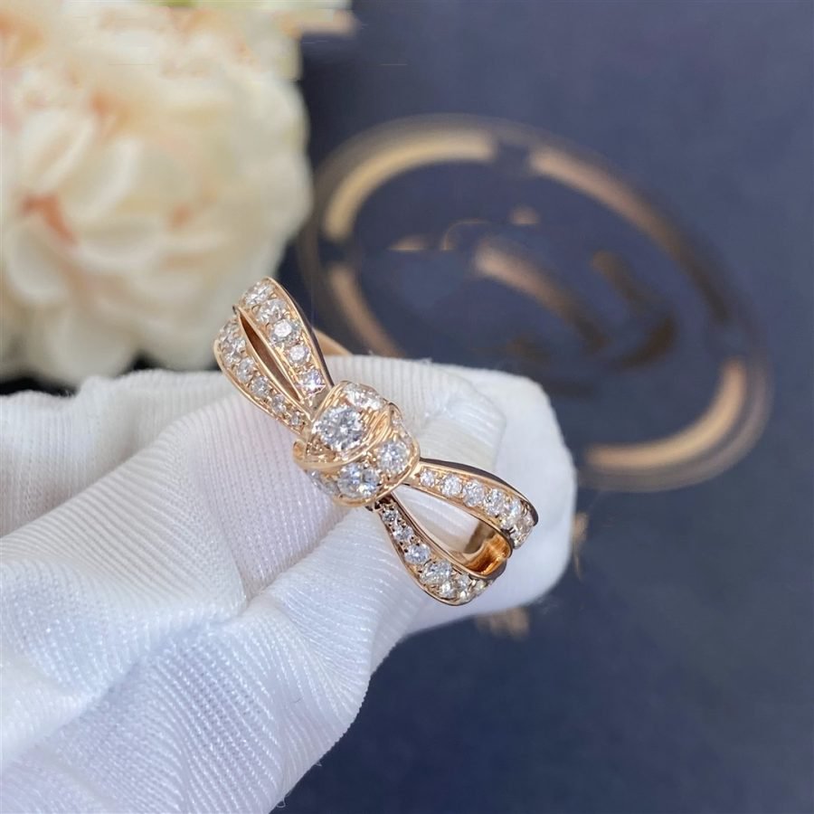 [Aurelle Style]LIENS PINK GOLD DIAMOND RING