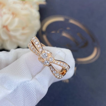 [Aurelle Style]LIENS PINK GOLD DIAMOND RING