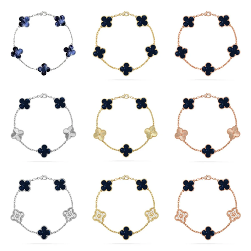 [TOP]CLOVER 5 MOTIF PIETERSITE BRACELET COLLECTION