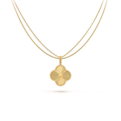 [Aurelle Style]CLOVER 25MM PEDANT NECKLACE GOLD