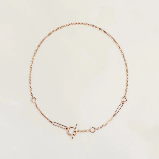 [Aurelle Style]HM STERLING CHAINE D'ANCRE HEART
