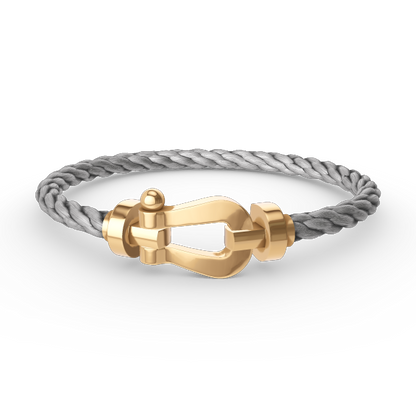 [Aurelle Style]FORCE LARGE HORSESHOE NO DIAMOND BRACELET GOLD
