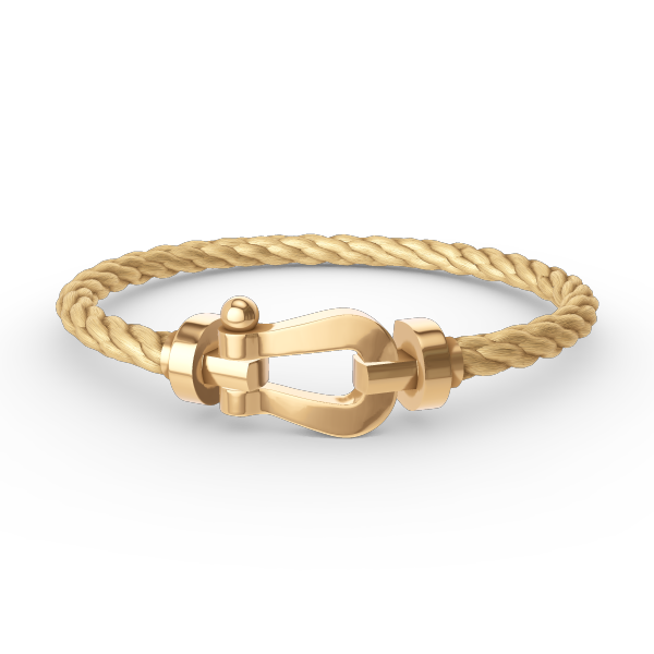 [Aurelle Style]FORCE LARGE HORSESHOE NO DIAMOND BRACELET GOLD