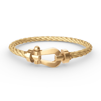 [Aurelle Style]FORCE LARGE HORSESHOE NO DIAMOND BRACELET GOLD