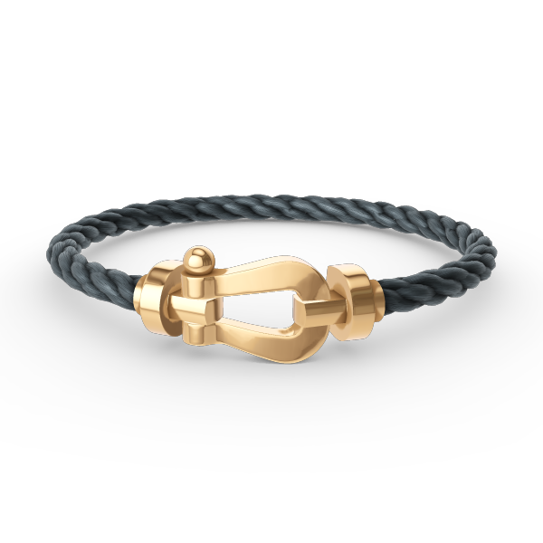 [Aurelle Style]FORCE LARGE HORSESHOE NO DIAMOND BRACELET GOLD