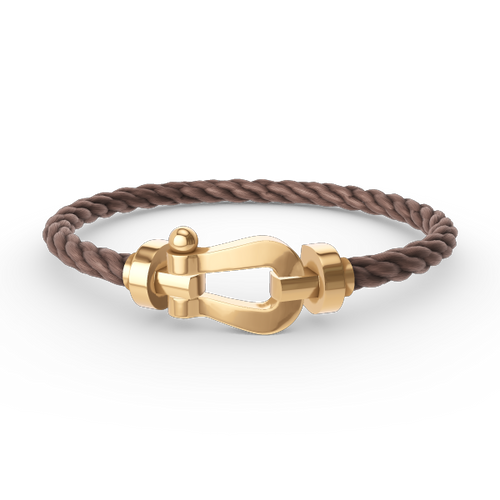 [Aurelle Style]FORCE LARGE HORSESHOE NO DIAMOND BRACELET GOLD