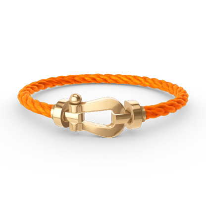 [Aurelle Style]FORCE LARGE HORSESHOE NO DIAMOND BRACELET GOLD
