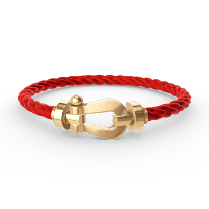 [Aurelle Style]FORCE LARGE HORSESHOE NO DIAMOND BRACELET GOLD