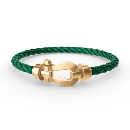 [Aurelle Style]FORCE LARGE HORSESHOE NO DIAMOND BRACELET GOLD