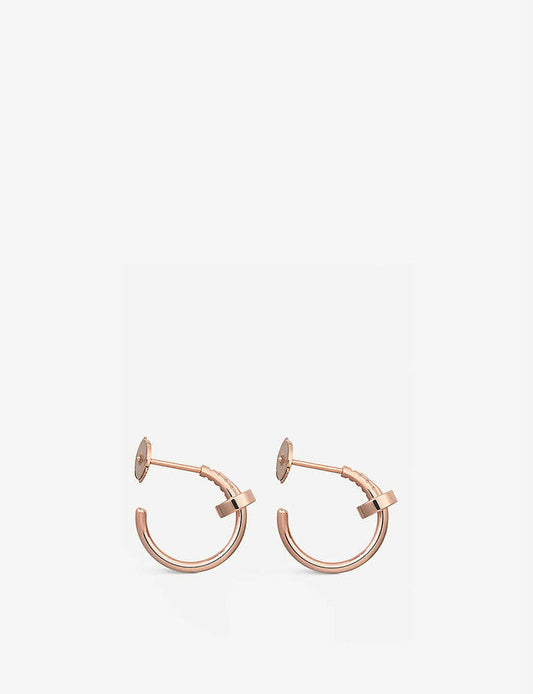 [Aurelle Style]JUSTE EARRINGS PINK GOLD