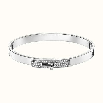 [Aurelle Style]KELLY SILVER DIAMOND BRACELET