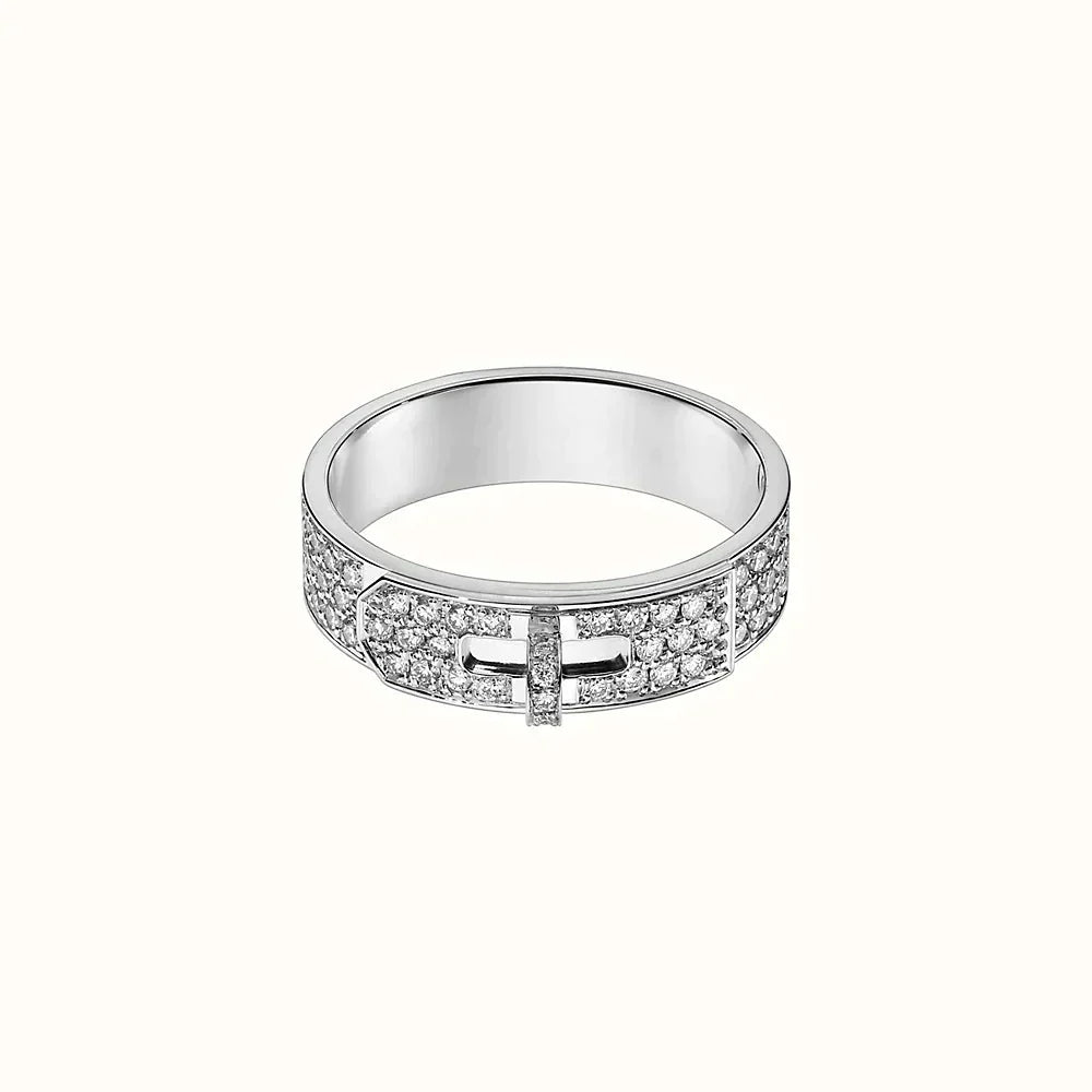[Aurelle Style]KELLY SILVER DIAMOND RING