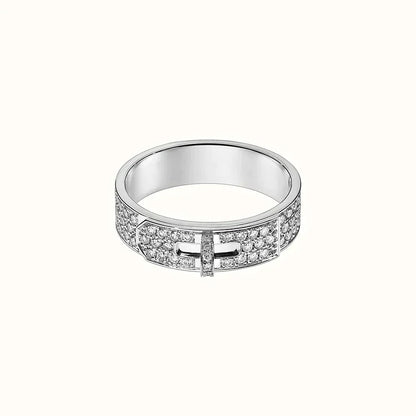 [Aurelle Style]KELLY SILVER DIAMOND RING