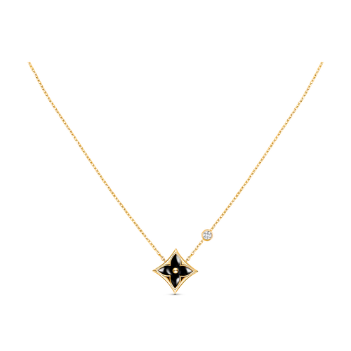 [Aurelle Style]STAR BLACK MOP NECKLACE