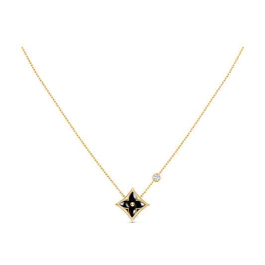[Aurelle Style]STAR BLACK MOP NECKLACE