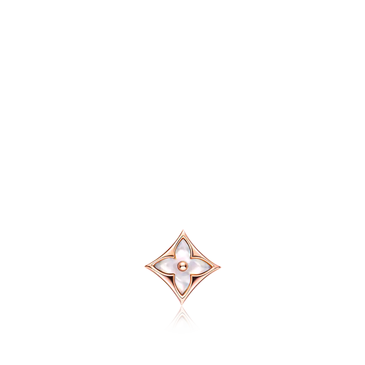 [Aurelle Style]STAR MOP PINK GOLD EARRINGS