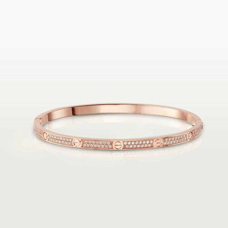 [Aurelle Style]LOVE BRACELET 3.65MM DIAMOND-PAVED
