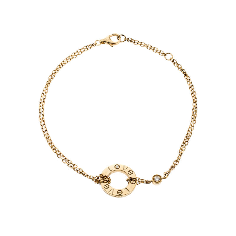 [TOP]LOVE BRACELET 2 DIAMOND