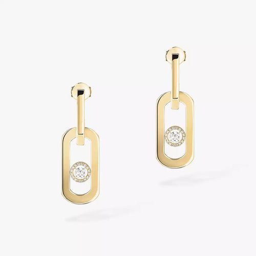 [Aurelle Style] So Move XL Diamond Hoop Earring