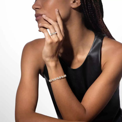 [Aurelle Jewelry] Diamond Wedding Ring My Twin