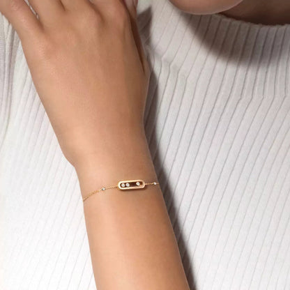 [Aurelle Style]Baby Move Diamond Bracelet