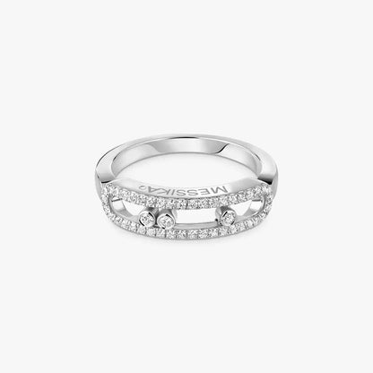 [Aurelle Jewelry] Baby Move Gold Diamond Pave_ Ring