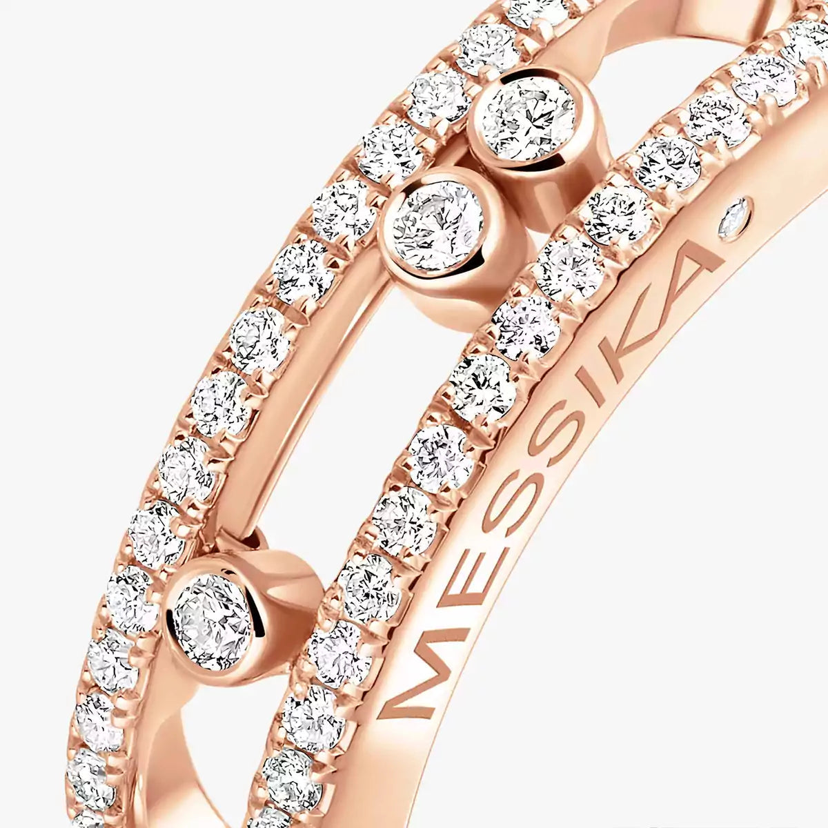 [Aurelle Jewelry] Baby Move Gold Diamond Pave_ Ring