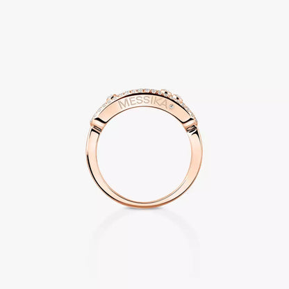 [Aurelle Jewelry] Baby Move Gold Diamond Pave_ Ring