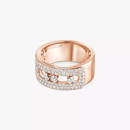 [Aurelle Jewelry] Move Noa Diamond Pave_ Ring