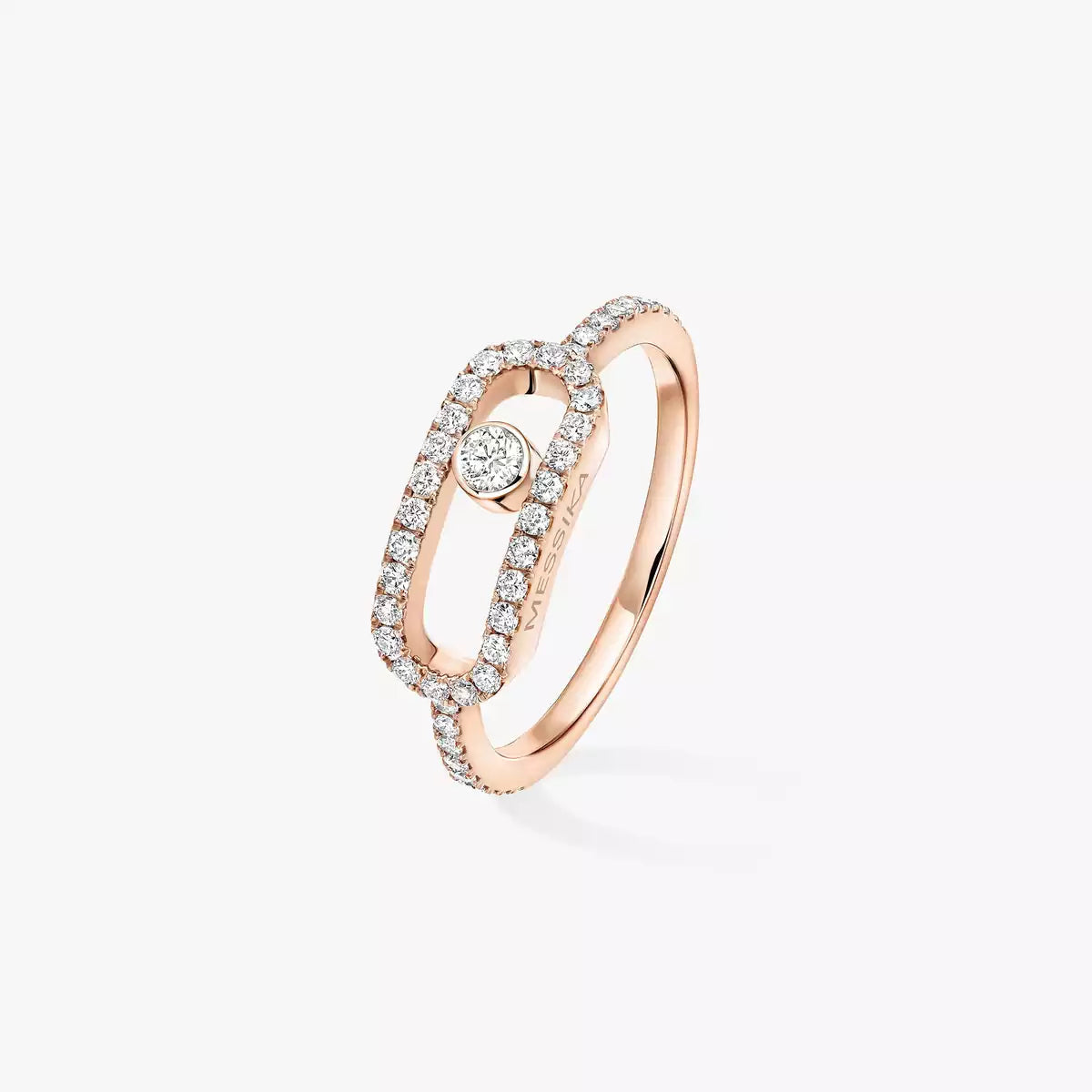 [Aurelle Jewelry]Move Uno Diamond Ring in Gold