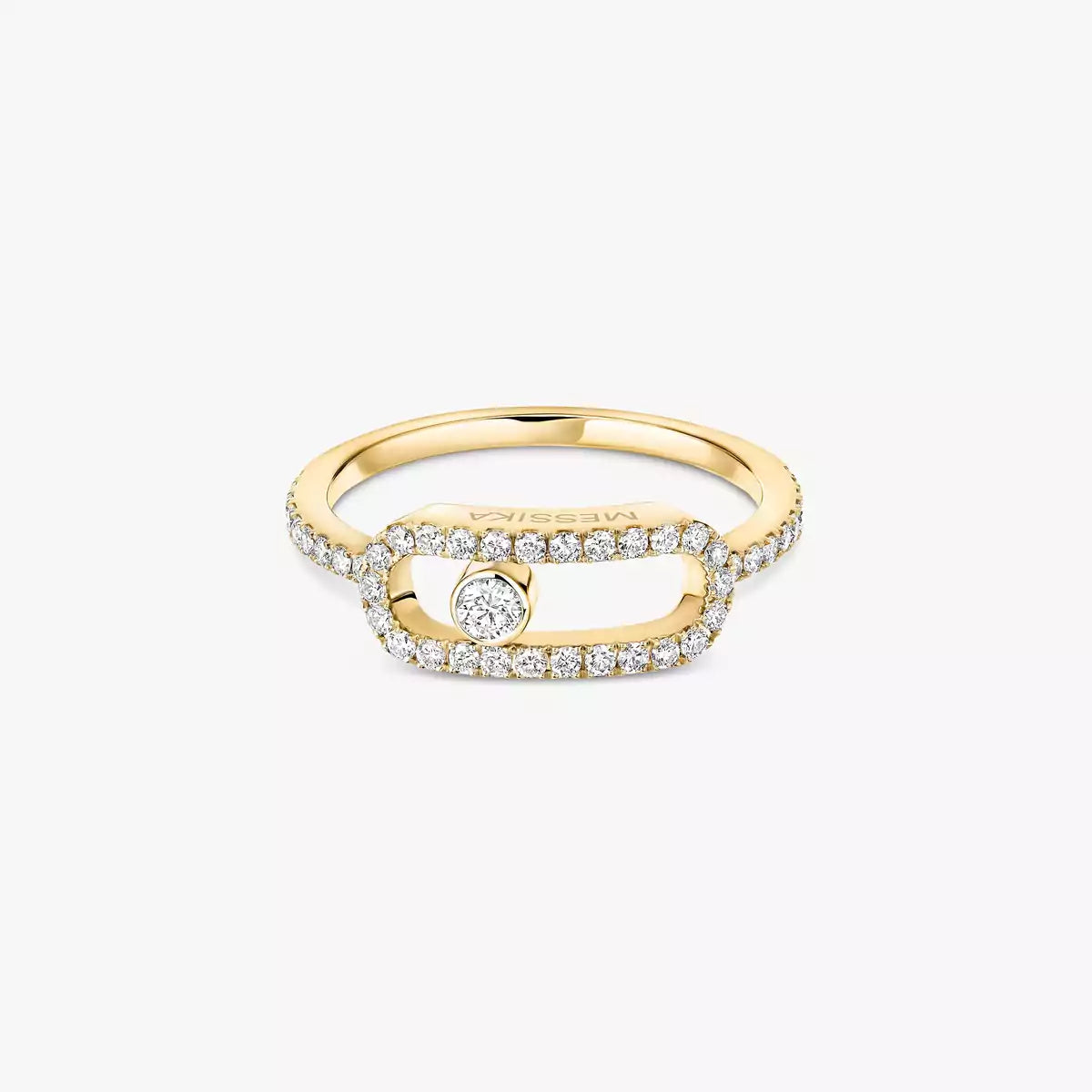 [Aurelle Jewelry]Move Uno Diamond Ring in Gold