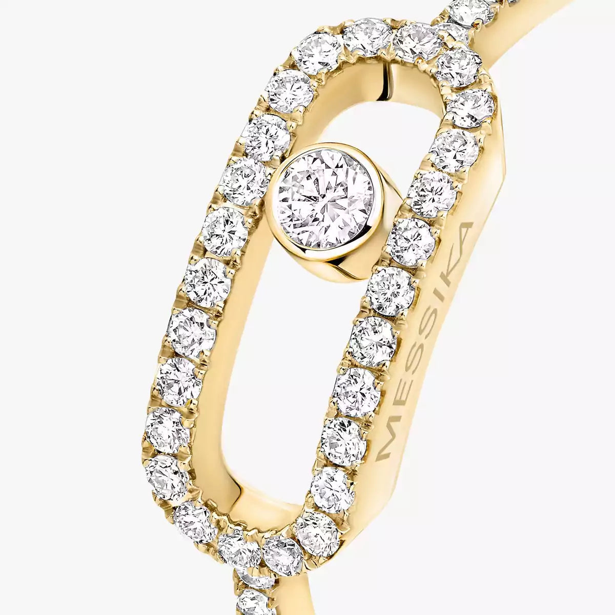 [Aurelle Jewelry]Move Uno Diamond Ring in Gold