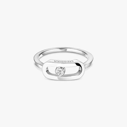 [Aurelle Jewelry]Move Uno Diamond Ring in Gold